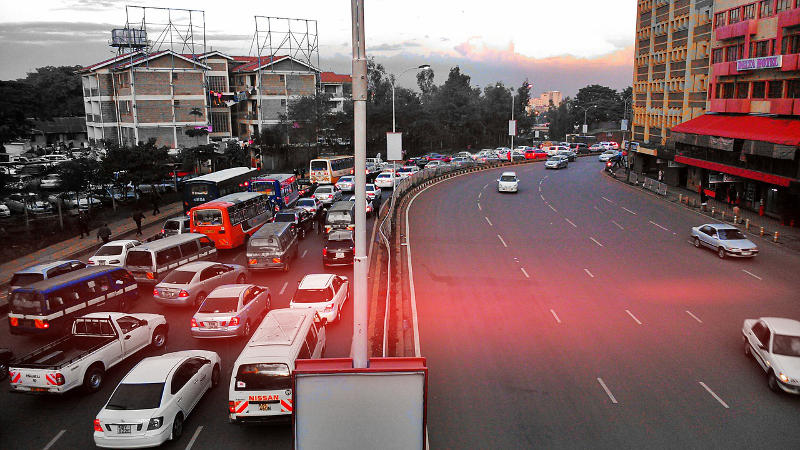 Traffic in Nairobi