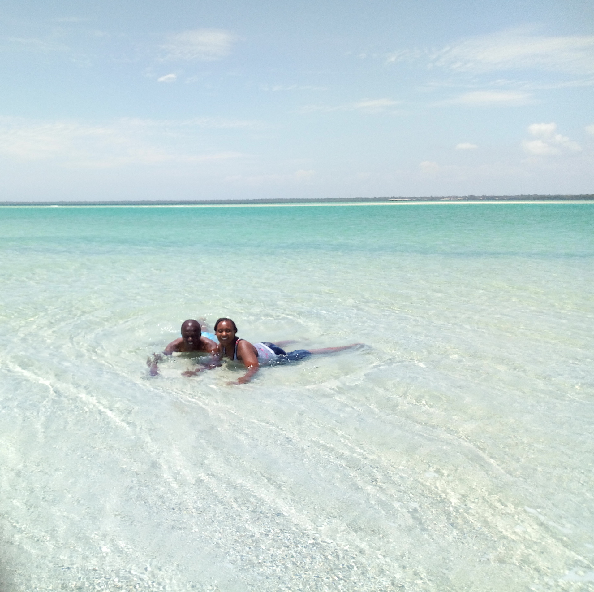 Enjoying The Calm Waters of Lost Paradise With My Wife