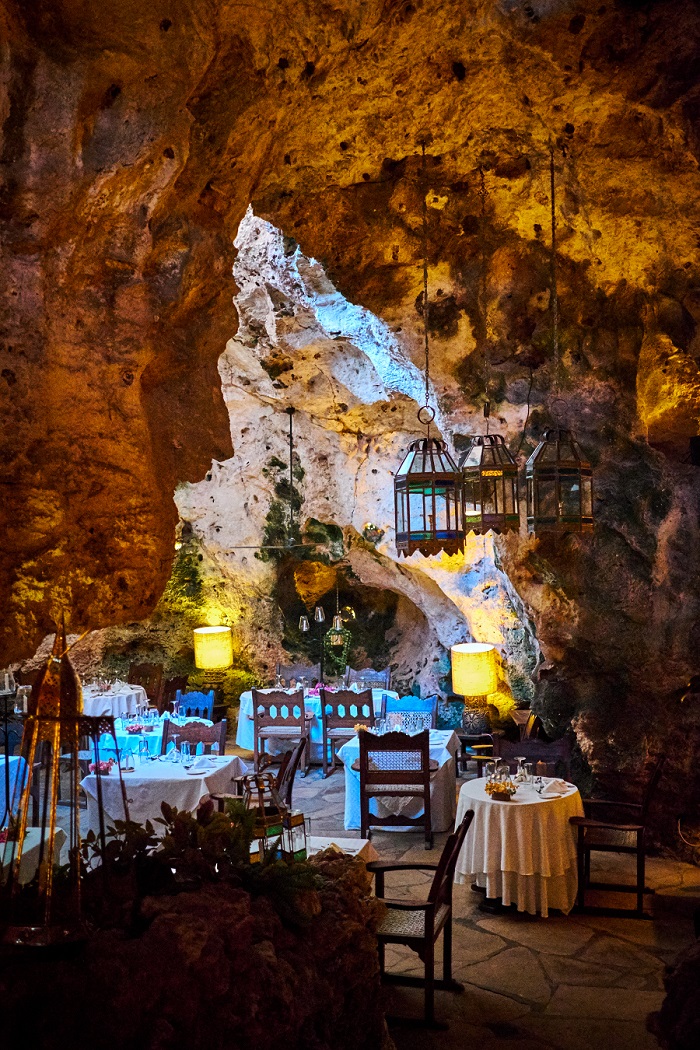 Cave Restaurant in Kenya
